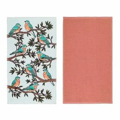 Food Network Blue Birds Kitchen Towel 2-Pk.