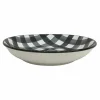 Food Network Buffalo Check Dinner Bowl
