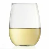 Food Network Modesto 4-Pc. Stemless White Wine Glass Set