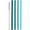 Food Network 5-Pc. Aqua Smoothie Straw Set