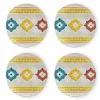Food Network 4-Pc. Casa Sol Melamine Salad Plate Set