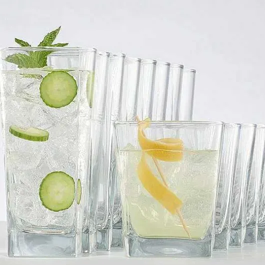 Food Network 16-Pc. Classico Drinkware Set
