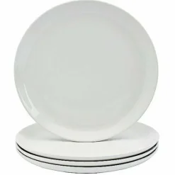 Food Network 4-Pc. Coupe Dinner Plate Set