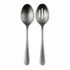 Food Network 2-Pc. Flat Iron Serving Spoon & Slotted Spoon Set