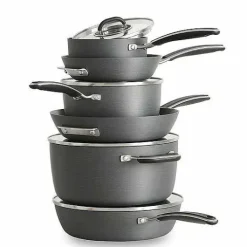 Food Network 10-Pc. Hard-Anodized Nonstick Cookware Set
