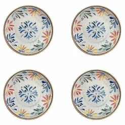 Food Network 4-Pc. Mediterranean Salad Plate Set