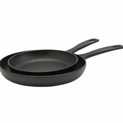 Food Network 2-Pc. Pre-Seasoned Cast-Iron Skillet Set
