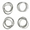 Food Network 4-Pc. 3-Ring Napkin Ring Set