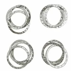 Food Network 4-Pc. 3-Ring Napkin Ring Set