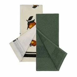 Food Network Pear Oil Painting Kitchen Towel 2-Pk.