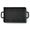Food Network Pre-Seasoned Cast-Iron Grill