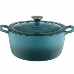 Food Network 7-Qt. Ombre Enameled Cast-Iron Dutch Oven