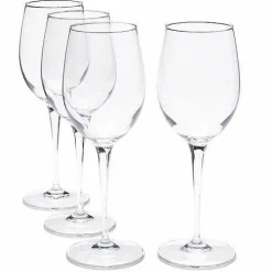 Food Network Signature 4-Pc. Crystal White Wine Glass Set