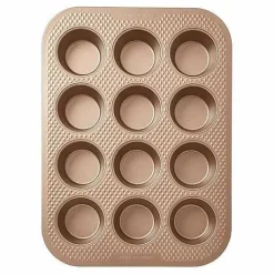 Food Network Textured Performance Series 12-Cup Nonstick Muffin Pan