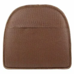 Food Network The Gripper Faux-Leather Chair Pad 4-Pk.