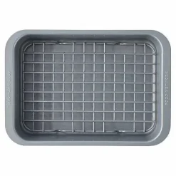 Food Network Toaster Oven Cake Pan & Rack Set