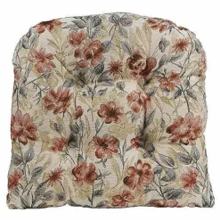 Food Network Watercolor Floral Chair Pad